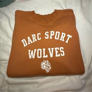 Darc Sport Khaki Brown Crewneck “Wolves”